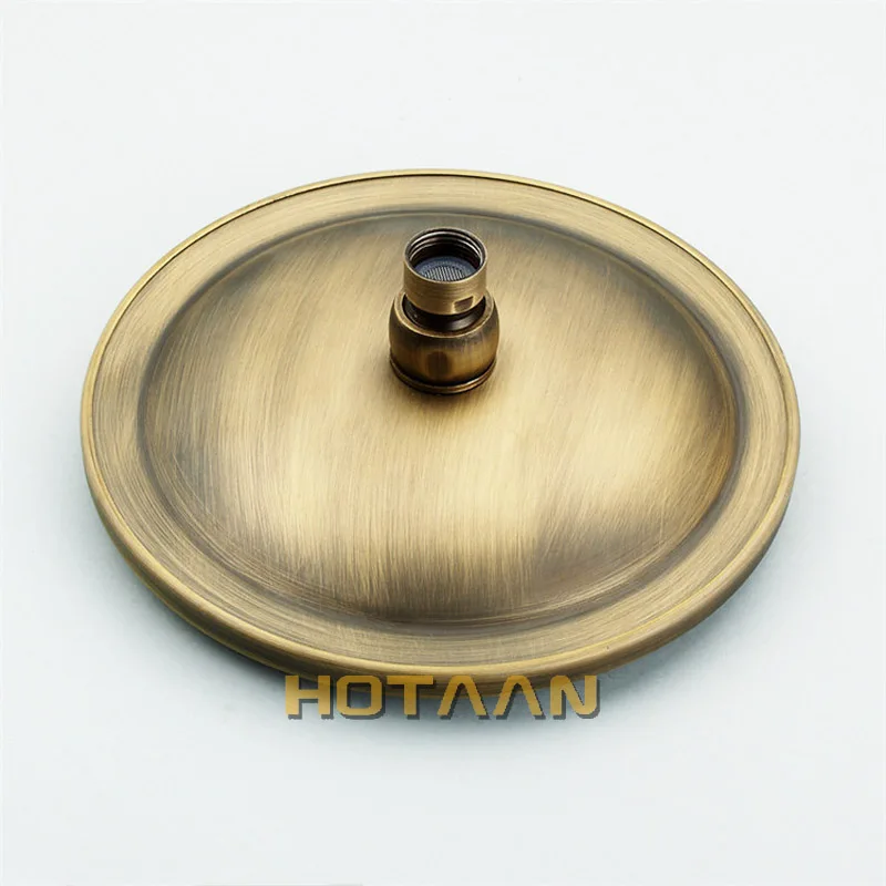 8 inch 20x20cm Round OverHead Rain Shower Head Copper Shower Head Anitque Brass Bathroom Shower shower head,shower nozzle
