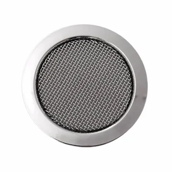 

Homeland Chrome Guitar Screened Resonator Screen Music Speaker Grille Sound Hole Inserts Guitar Part Accessories