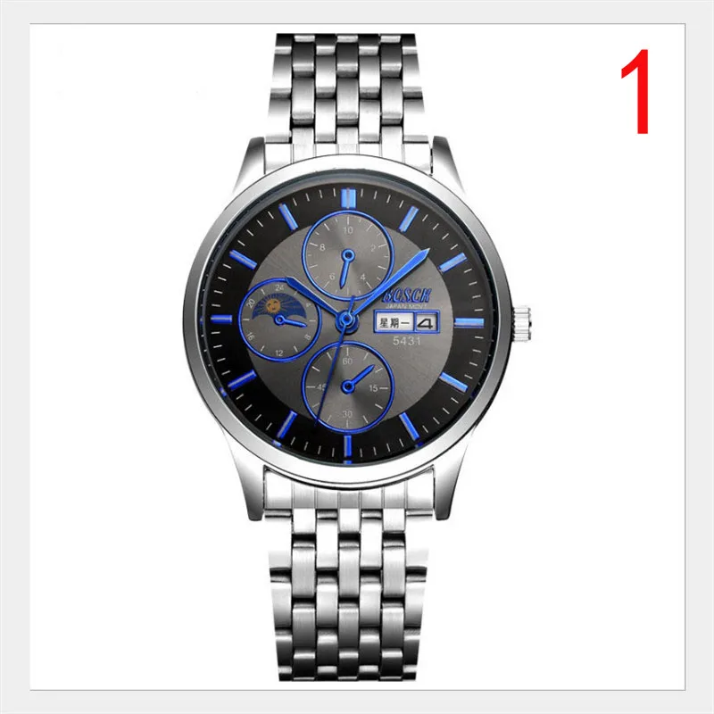 

zou's 2018 new genuine waterproof men's watch automatic mechanical watch steel hollow men's watch