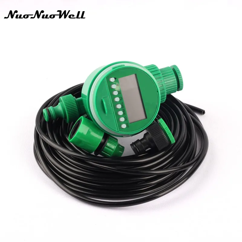 NuoNuoWell Automatic Electronic Garden Watering Kits Water Timer
