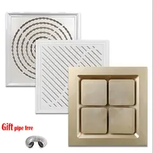 220V 300x300mm 11,8 inch вытяжка для ванной комнаты Вытяжной вентилятор окна для Кухня Туалет вентиляторы низкой Шум ventilador
