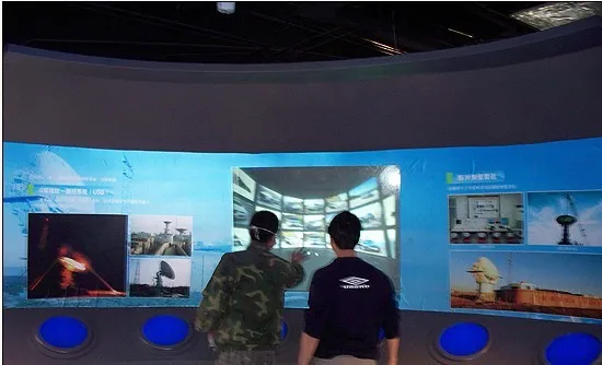 

90" 4 Points Touch usb Transparent Interactive Multi Touch Foil Film for touch kiosk, table etc