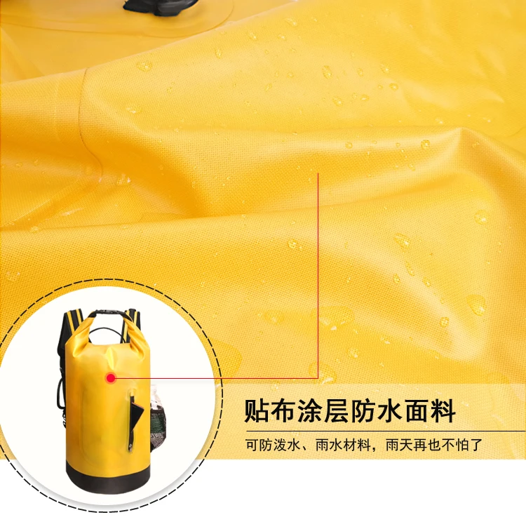 Waterproof Bag Backpack Large Professional Swimming Rafting Storage Dry Bag With Adjustable Strap Hook Drifting Diving Dry Backpack (14)