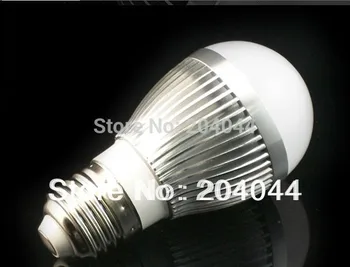 

2017 New Free Shipping 10pcs/lot Led Bulb Light With 5 *1 W Power 230 Vac E27/26 B22 Base White Color 450 500 Lm Luminous E27