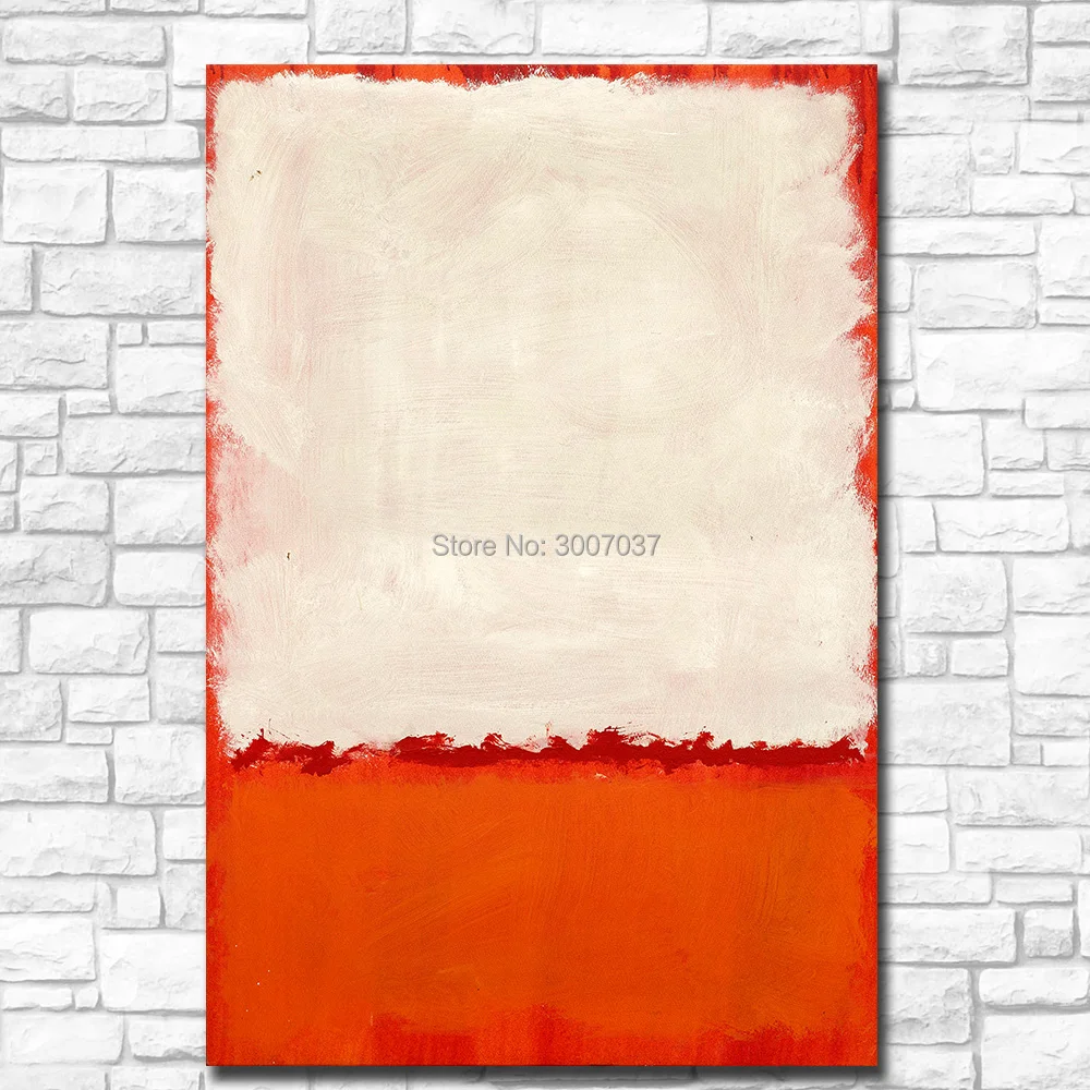 

Free Shipping Fashion UNTITLED Mark Rothko 100% Handpainted Oil Painting Home Decor On Canvas Modern Wall Art Canvas Painting