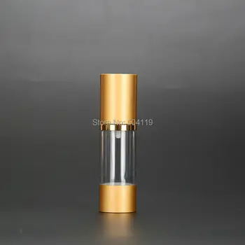 

30ML airless bottle,gold airless pump,lotion bottle