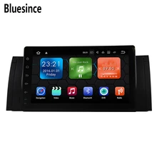 

Bluesince Bluetooth Stereo Autoradio Car Radio 9'' Android 7.1 Player FM Aux Input Receiver No DVD For BMW Series E39 E53