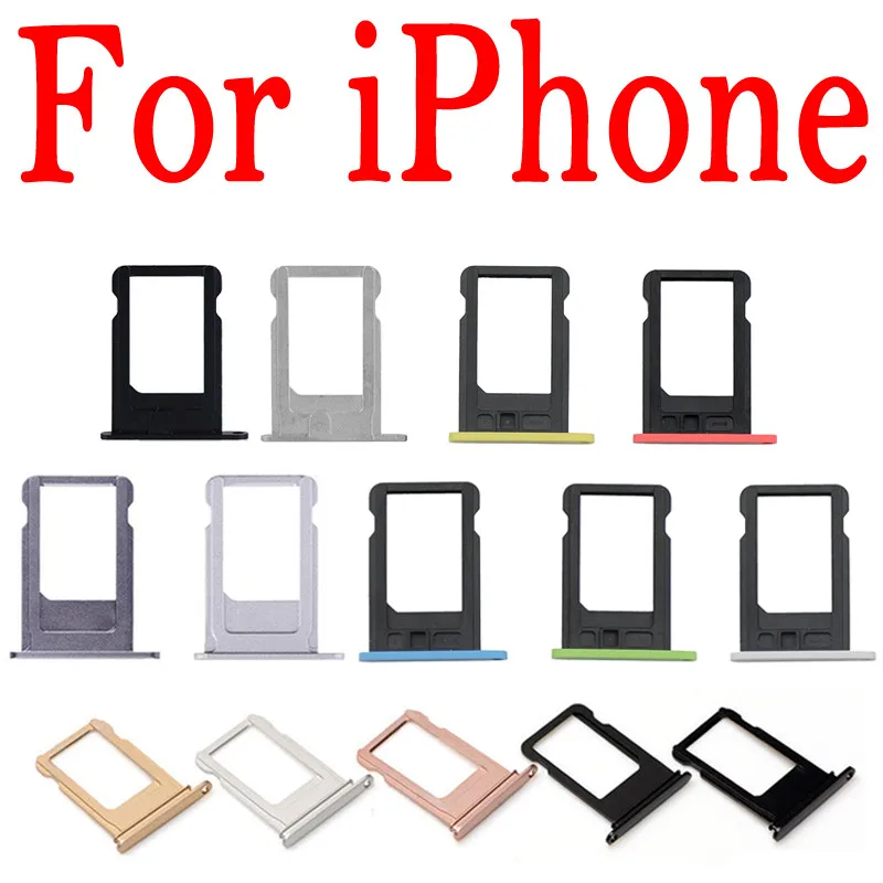 New-Original-Sim-Tray-For-iPhone-4-4G-5-5S-5C-SE-6-6-Plus-4