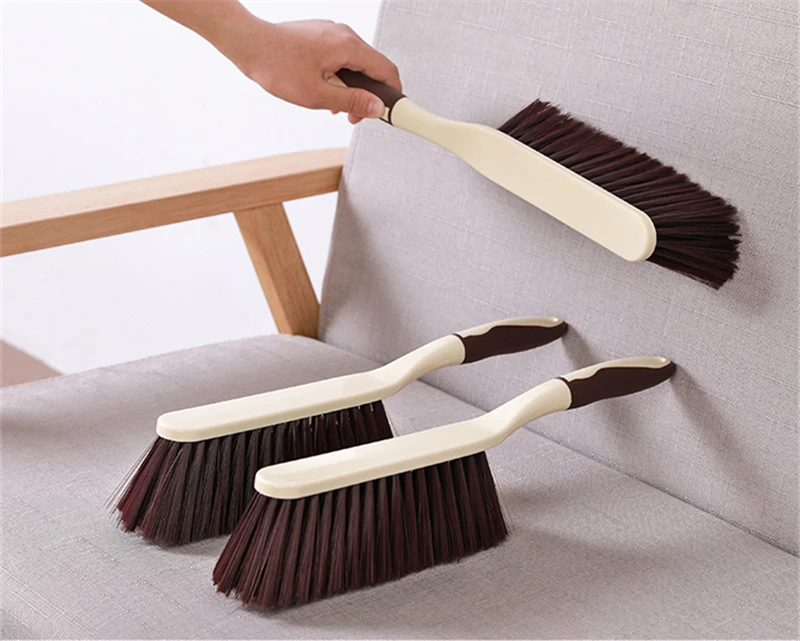 Household Plastic Brush Dust-removing Bed Brush Cleaning Brush Bed Broom Long Handle Anti-static Soft Brush