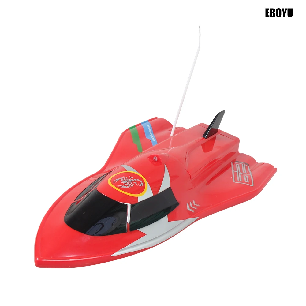 Создание игрушек ShenQiWei CT3362 RC Flyng Fish 4CH 27 МГц/40 МГц RC лодка высокоскоростная гоночная лодка 20 км/ч RC скоростная лодка RTR