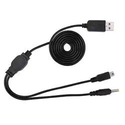 Новые зарядное устройство мощность 2 в 1 USB данных зарядный кабель для sony Q00