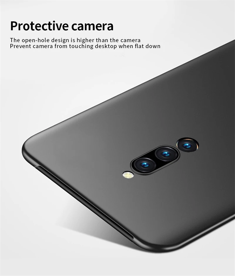 Чехол для Vivo X27 Pro стильный Гладкий Ультратонкий ПК матовый чехол телефона