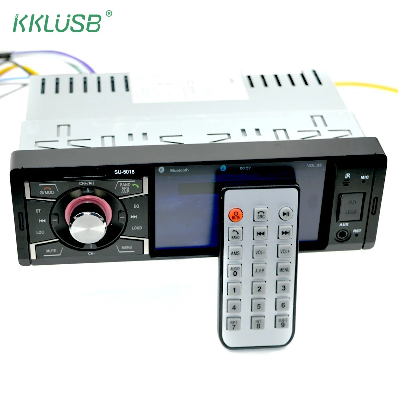 autoradio bluetooth car audio player car radio tuner 1 DIN with HD