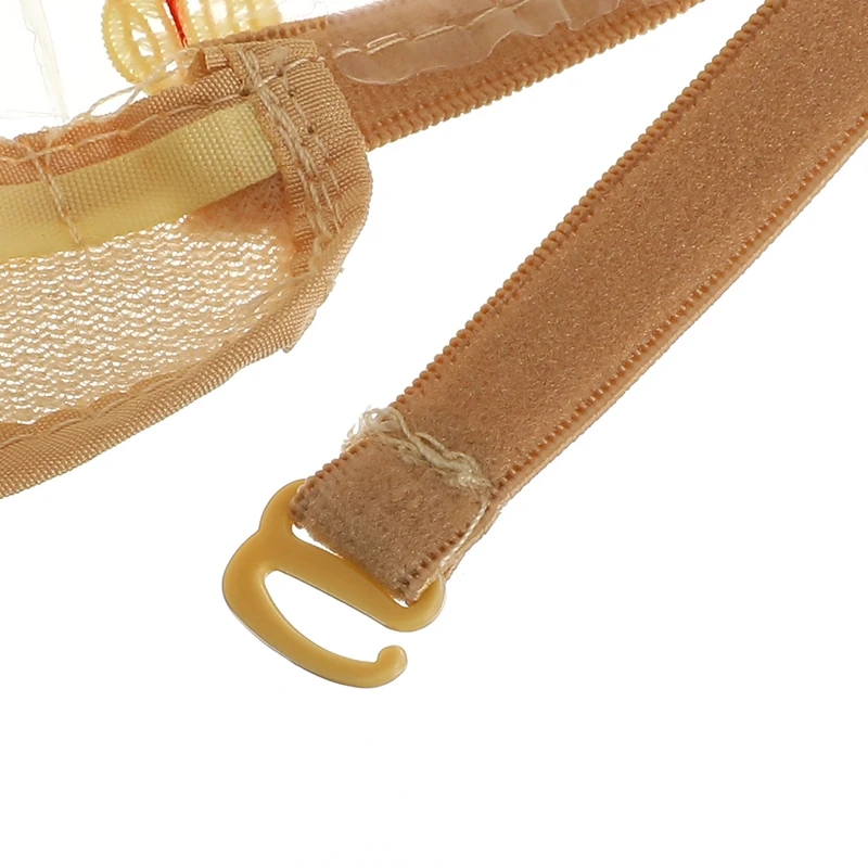 4 Colors Wig Cap Hairnet Top Stretch Mesh Caps Weaving Cap Back Adjustable Strap Hair Net For Making Wigs Black Beige Coffee