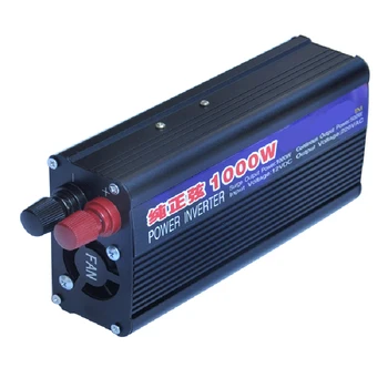 

1000W Pure Sine Wave Car Inverter DC12V/24V To AC220V Power Converter Booster Inverter for Car Household DIY