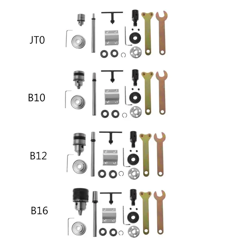 JTO/B10/B12/B16 электрическая дрель без мощности шпиндель Сборка DIY