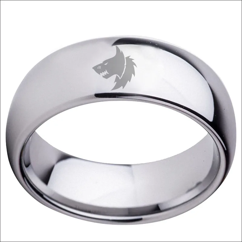 Warhammer 40k E Wolves Tungsten Carbide Silver Vintage Wedding Ring Band Engagement All Size Ringsvintage Aliexpress Warhammer 40k E Wolves Tungsten