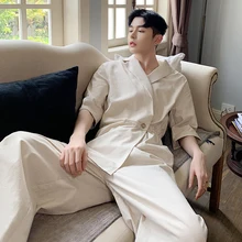 Летний модный трехмерный режущий альтернатива с вытачками, с высокой посадкой Облегающий комбинезон Мужской Хлопковый комбинезон с широкими штанинами