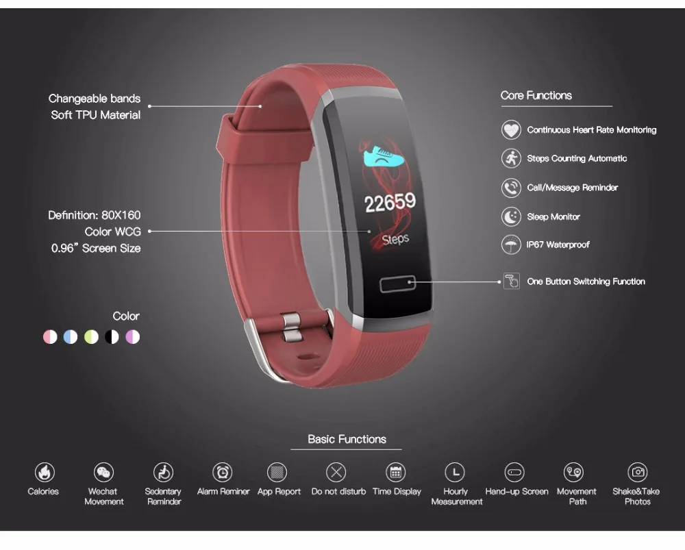 smart wristband 01A