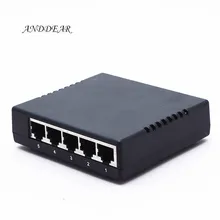 VV4 пассивный 5 Порты и разъёмы коммутатор питания через ethernet 12 V 4/5+ 7/8-коммутатора ethernet 10/100 Мбит/с переключатель Poe 4 Порты и разъёмы питания для ip-камера видеонаблюдения камеры