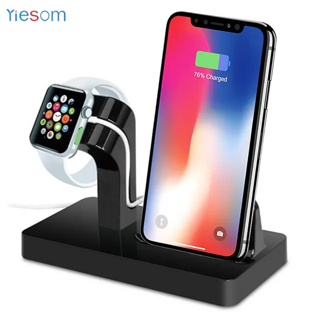 Best Price YIESOM 2 IN 1 Charging Dock Station Cradle Stand Holder Charger For iPhone X XR XS Max 8 7 6S 6 Plus SE For Apple Watch Charger Best Price YIESOM 2 IN 1 Charging Dock Station Cradle Stand Holder Charger For iPhone X XR XS Max 8 7 6S 6 Plus SE For Apple Watch Charger