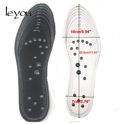 Leyou Unisex Magnetic Therapy Insoles Massage Magnetic Insole Size Adjustable Foot Care Insoles for Shoes Pads Plus Size Leyou Unisex Magnetic Therapy Insoles Massage Magnetic Insole Size Adjustable Foot Care Insoles for Shoes Pads Plus Size