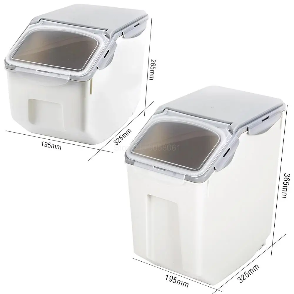 

Dog Food Box Sealed Storage Tank Cat Food Box Dog Food Tank Moisture-proof Storage Tank Pet Food Tank