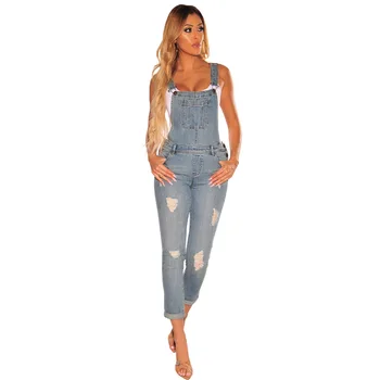 

Spring Summer Women Jumpsuit Bodycon Playsuit Bodysuit Overalls Rompers Plus Size Fashion Denim Pants Jeans Jumpsuits