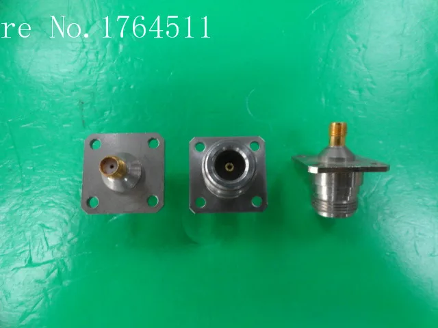 [BELLA] Imported N/SMA-KK DC-10GHz RF flange coaxial adapter --10PCS/LOT | Электронные компоненты и