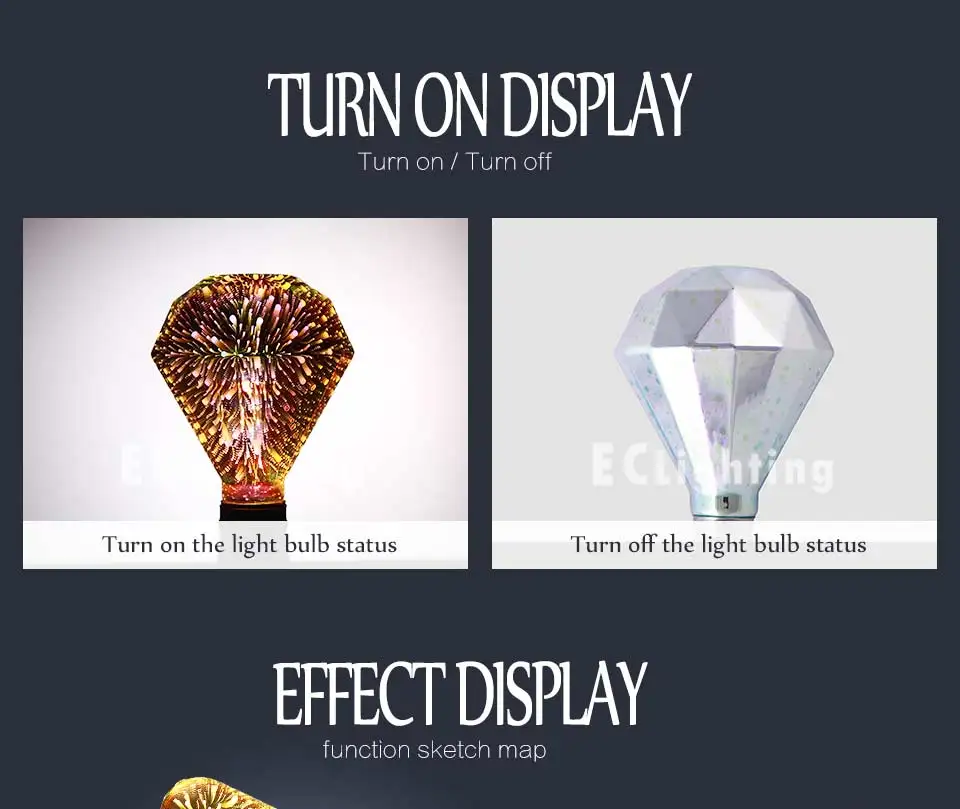 E27 светодиодный лампы 3D звезда 220V Красочные фейерверки Bombillas светодиодный лампы Эдисона Праздник Рождество украшения лампада светодиодный потолочный светильник Lamparas