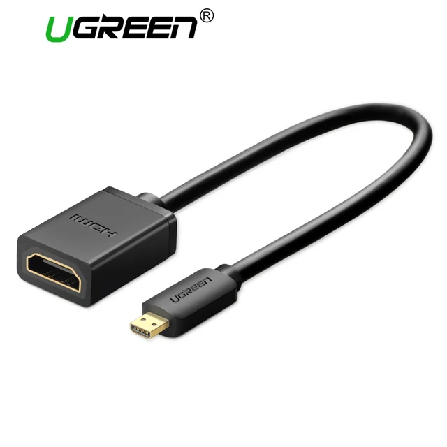 Cheap Ugreen Micro HDMI to HDMI Male to Female HDMI Adapter micro HDMI Converter 1080P Convertor for tablet pc tv mobile phone Cheap Ugreen Micro HDMI to HDMI Male to Female HDMI Adapter micro HDMI Converter 1080P Convertor for tablet pc tv mobile phone