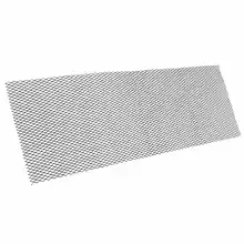 100cm x 33cm Universal Black /Silver Aluminium Racing Grille Mesh Vent Car Tuning Grill