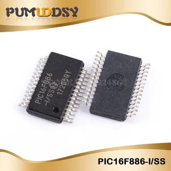 

2pcs PIC16F886-I/SS SSOP28 PIC16F886 SSOP 16F886 SMD Enhanced Flash Microcontrollers IC