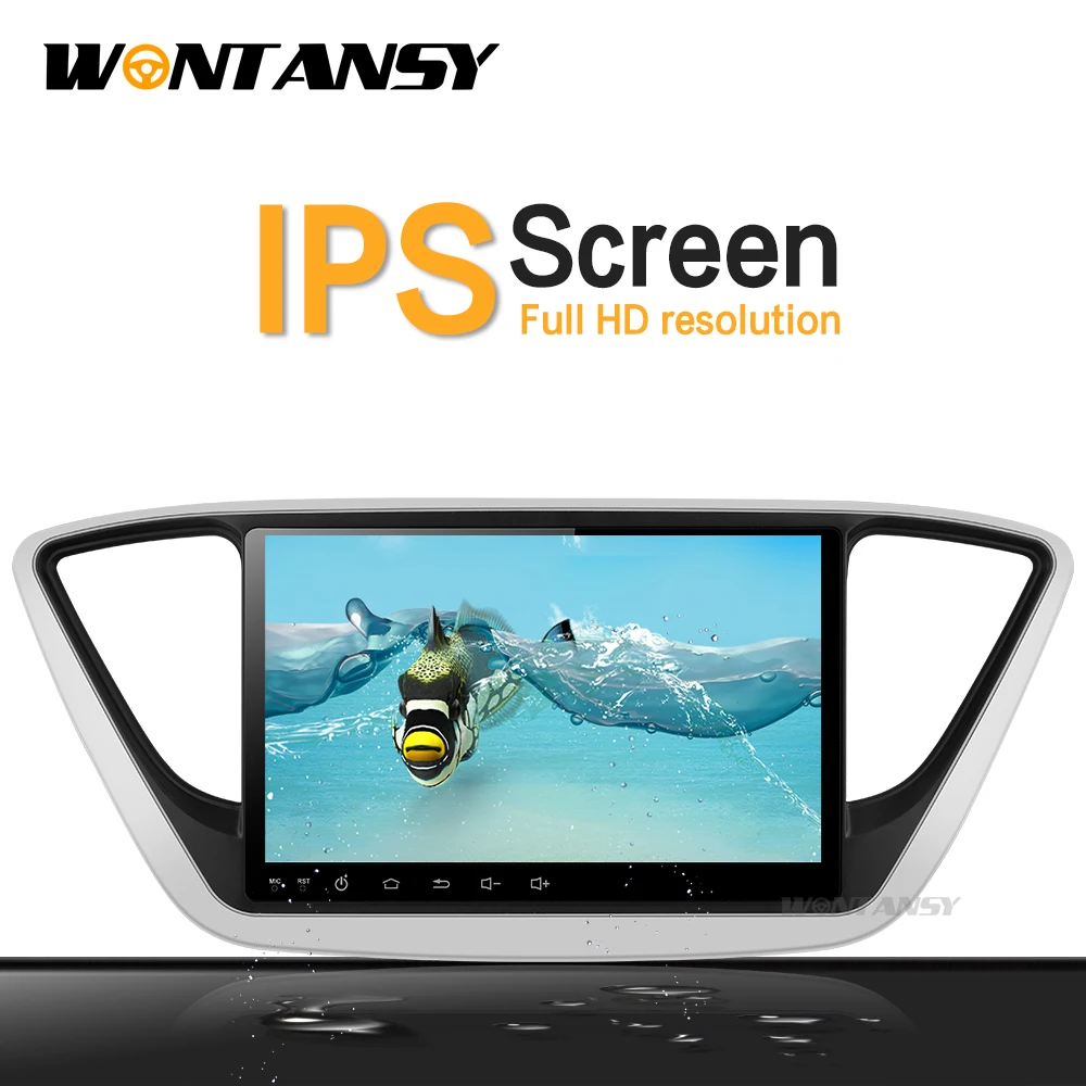 Автомобильный DVD gps для hyundai Verna Solaris 2017 Восьмиядерный 9 &quotAndroid 0 автомобильный ПК