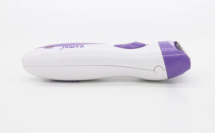 KEMEI водонепроницаемый электрический эпилятор женский станок для бритья электрическая бритва для зоны Бикини подмышек удаление волос на теле устройство eebt10 KM-3018