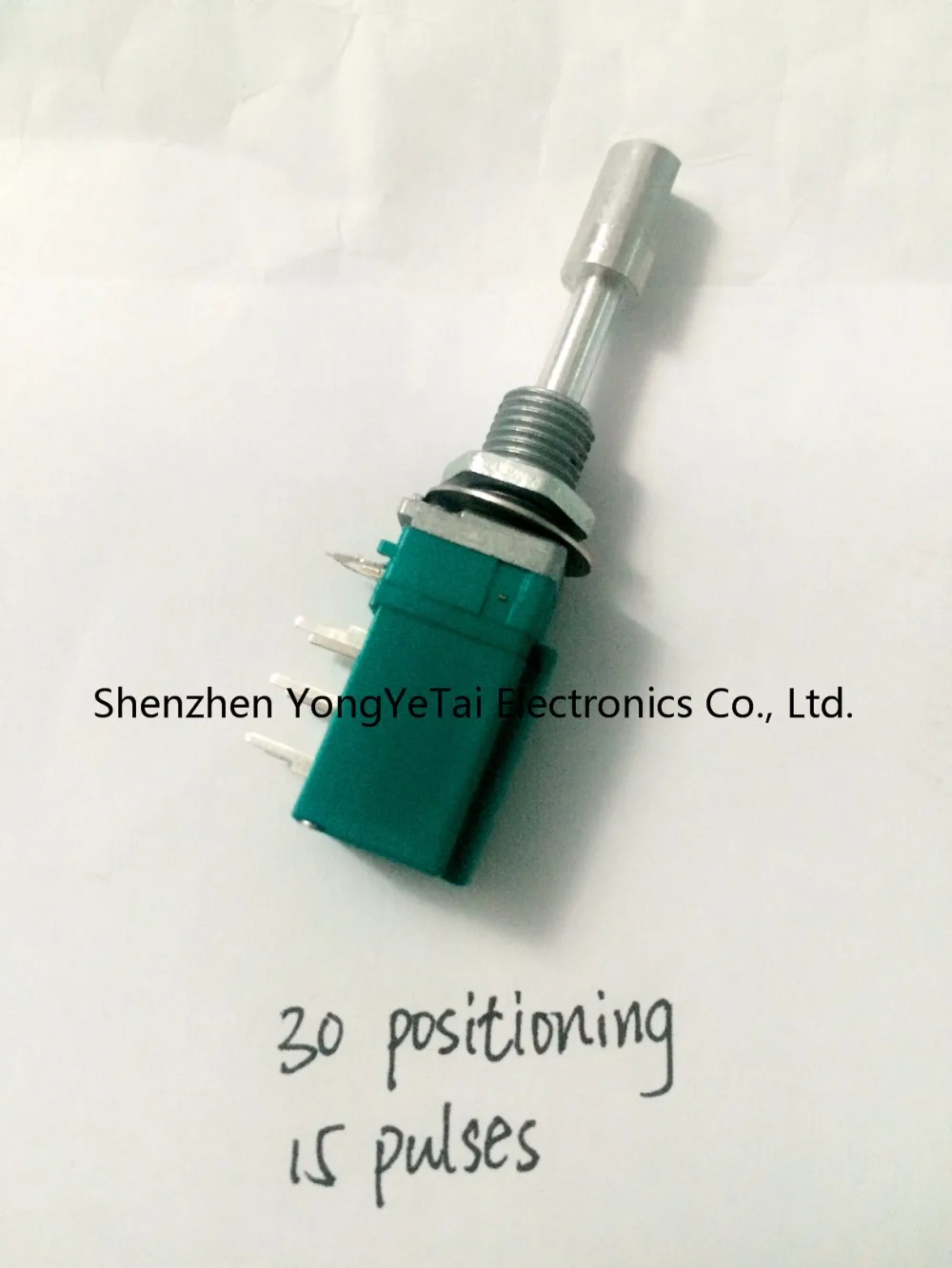 YYT Vertical encoder with push pull shaft Double self locking switch 30