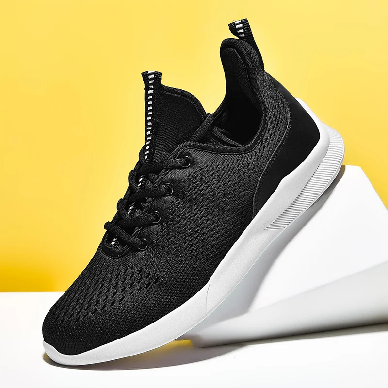 

2019 Summer New Men Super Breathable Mesh Sport Running shoes Boy Light Jogging Non-slip Sneaker Big Size 39-48 Comfortable Soft