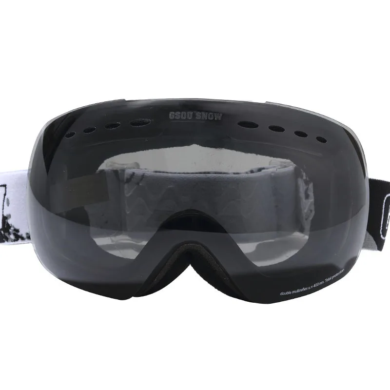 Gsou Snow hombres y mujeres gafas de Snowboard doble Anti-niebla UV400 grande Motocross máscara gafas Esqui al aire libre nieve gafas