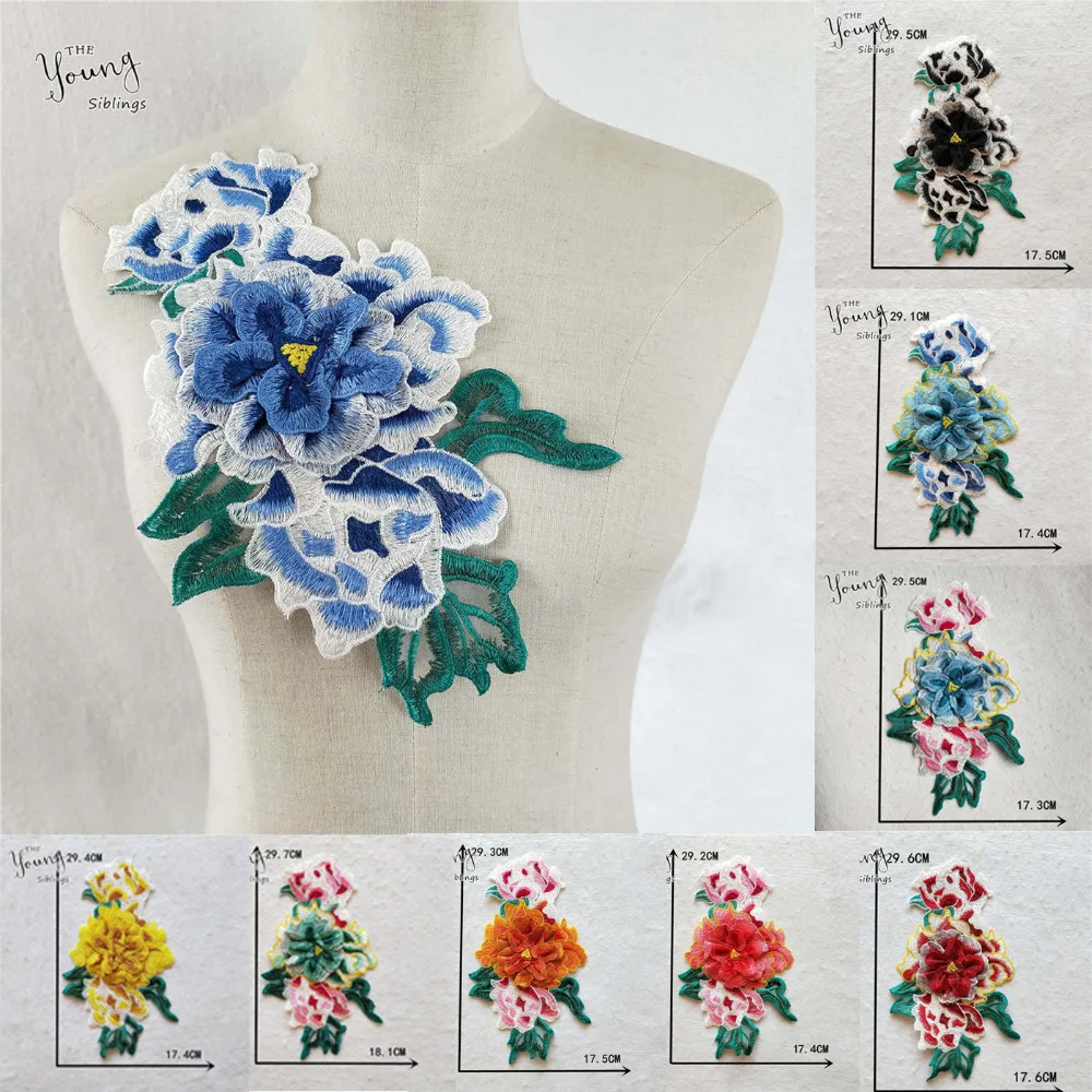 

New arrive Lace Collar Embroidery Applique Sewing Lace Neckline DIY Fabric Clothing Decorate Accessory Scrapbooking 1pcs sell