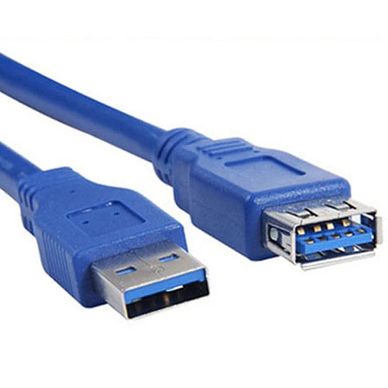 جودة عالية عالية السرعة USB 3.0 تمديد كابل وذكر إلى أنثى صباحا إلى AF M/F USB3.0 تمديد كابل الجملة