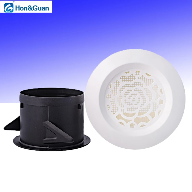 4inch Plastic Round Air Ventilation Grille Air Vent Extractor Fan ABS Louver Cover Heating Cooling Vents Ducting Ventilation 4inch Plastic Round Air Ventilation Grille Air Vent Extractor Fan ABS Louver Cover Heating Cooling Vents Ducting Ventilation