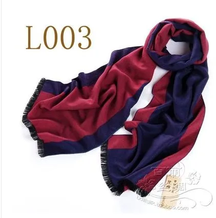 Шелк из Ханчжоу теплый и изысканный 8 шелк тутового шелкопряда мужской шарф для разогрева и шеи L003 - Цвет: The picture color