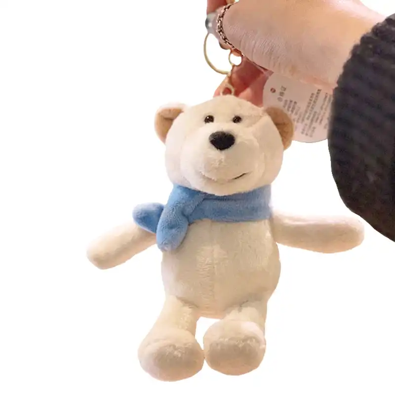 small stuffed polar bear