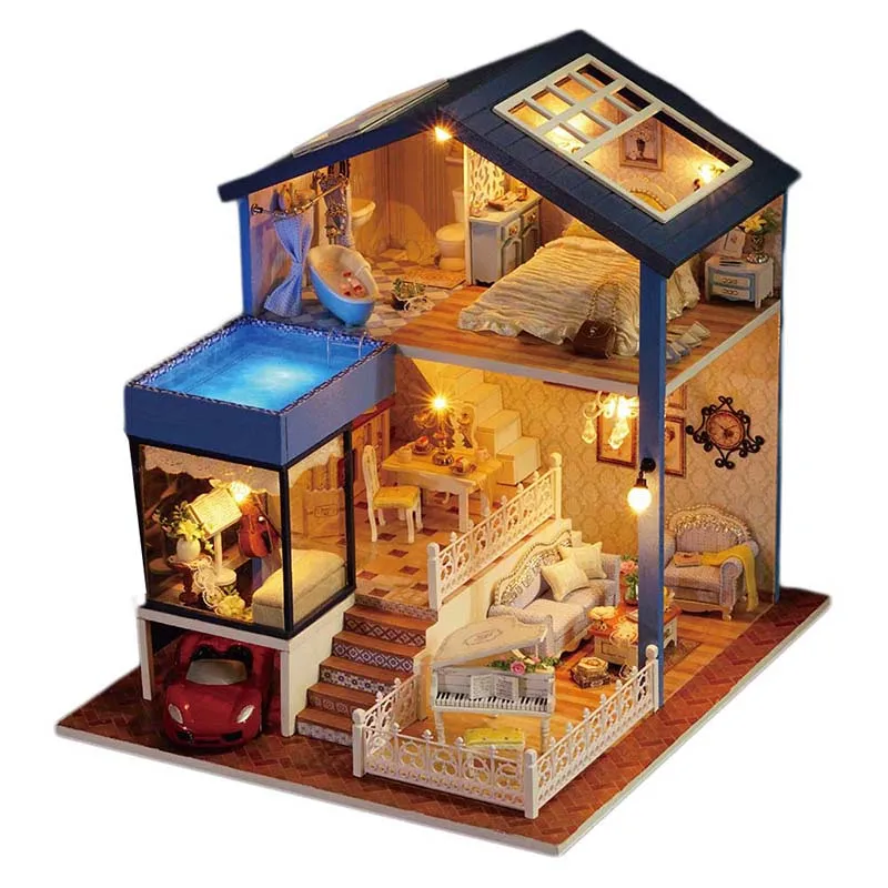 maison miniature en kit