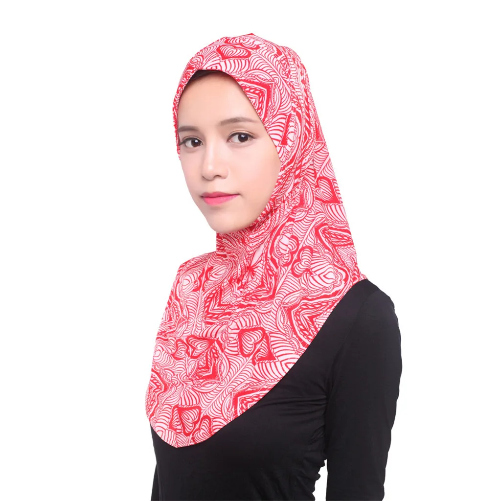 Мусульманский шарф хиджаб мусульманский исламский шарф Мусульманский шарфы для женщин Твердые внутренние шапки хиджаб femme musulman