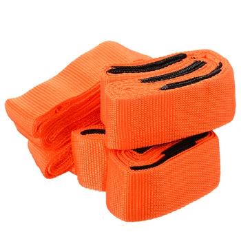 

4Pcs Useful Lifting Moving Straps Harnesses Heavy Duty Furniture Cargo Movers Carry Rope Aid Shoulder Belt