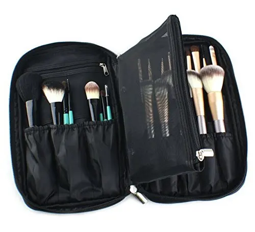 Makeup Brush Set Bag Beautician Make up Cosmetic bag vanity case Multifunction Portable Make Up Handbag