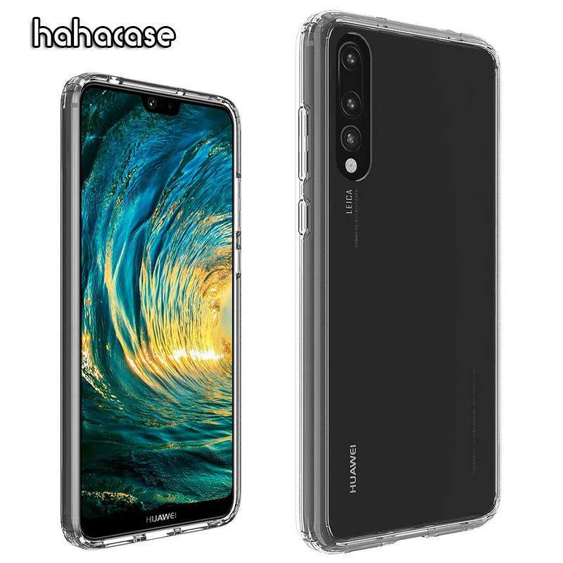 50 шт кристалл броня бампер Футляр для huawei Коврики 20 10 P20 Pro P10 P9 Lite Honor 10 9 8X Max Nova 3 3i акриловая прозрачная крышка