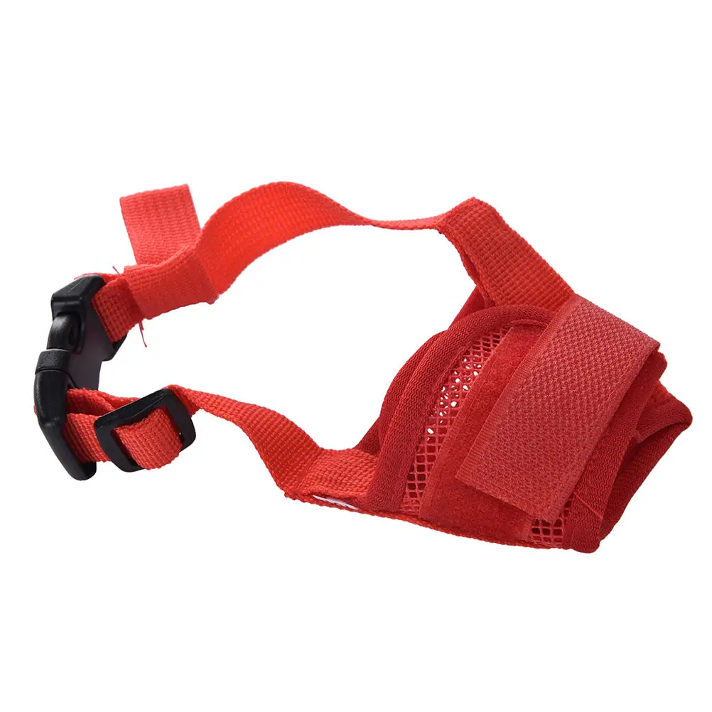 Adjustable Puppy Dog Muzzle Breathable Pet Dog Training Mask Anti Biting Barking Chewing for Small Medium Large Pet Supplies