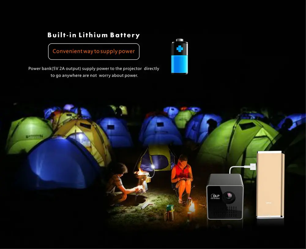 UNIC P1+Wifi Mini Led Projector (1)